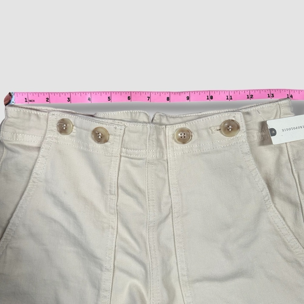 NWT Anthropologie Pilcro The Kit High-Rise Utility Shorts - Picture 5 of 12